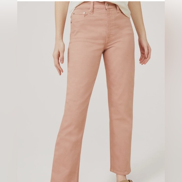 Free Assembly The Original 90's Straight Pink Pants - NWT Size 6 - Picture 13 of 15